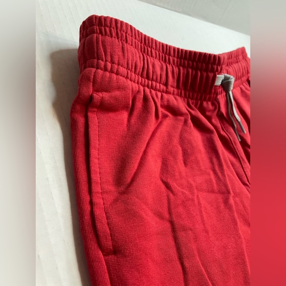 Boys All In Motion Red Shorts with Elastic Waistband and Pockets - Picture 3 of 8